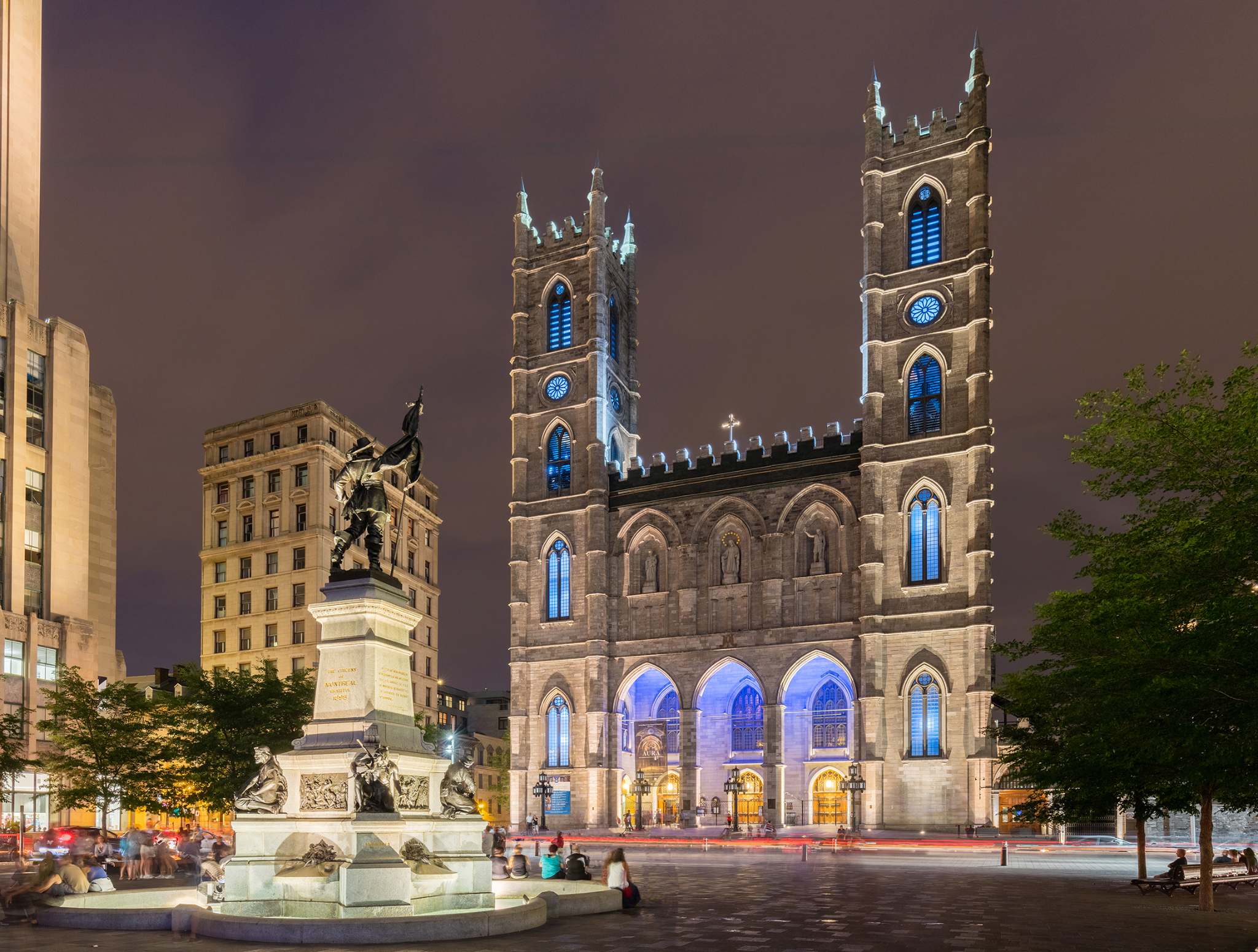 Basiělica de Notre-Dame, Montreal, Canada