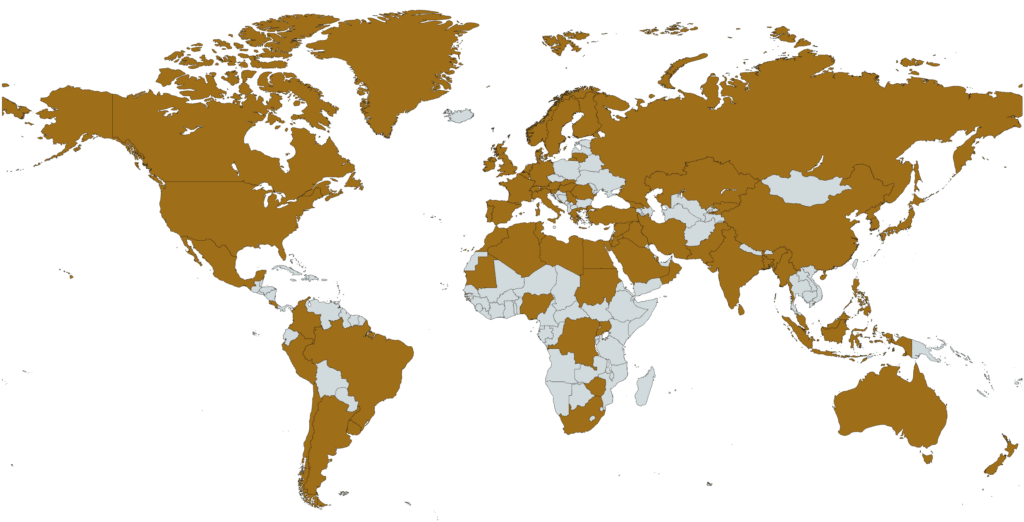 ACSF Members Map 2026-09-25